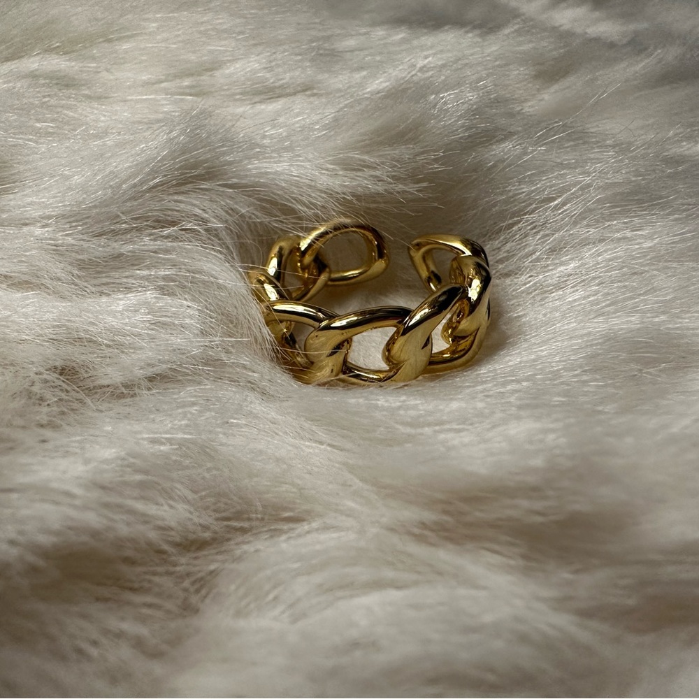 FRANCESCAS GOLD CLASSIC ADJUSTABLE RING